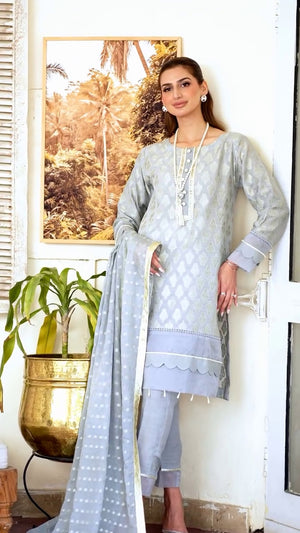 Grey Kurta Set for Women