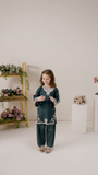 Teal Kurta Set for Girl
