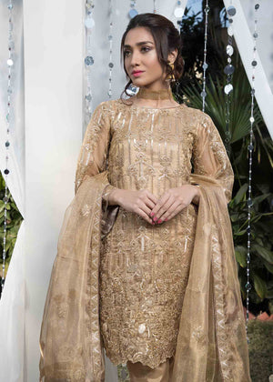 Gold Kurta Set for Women
