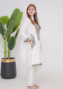 White Kurta Set for Women