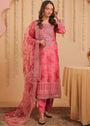 Salmon pink Kurta Set for Women