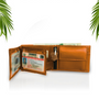 Camel brown Wallet for Men
