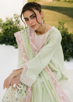 Moss green Kurta Set for Women
