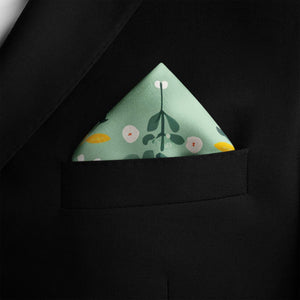 Pastel green Pocket Square for Men