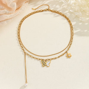 Pearl white Necklace for Women