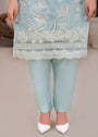 Ice blue Kurta Set for Women