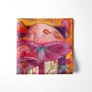 Cream Pocket Square for Men