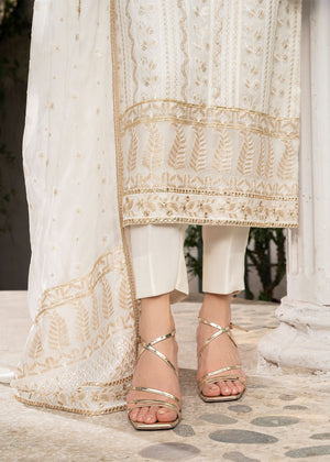 White Kurta Set for Women