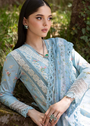 Ice blue Unstitched for Women