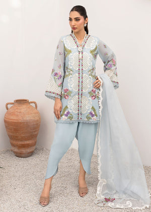 Sky blue Kurta Set for Women