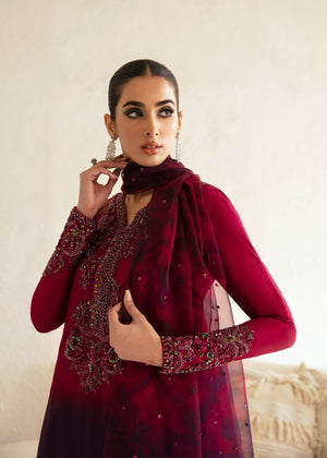 Plum Kurta Set for Women