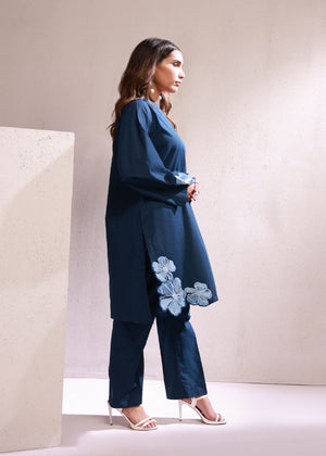 Blue Kurta Set for Women