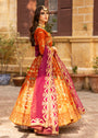 Rust orange Lehenga for Women
