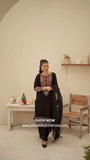 Black Kurta Set for Women