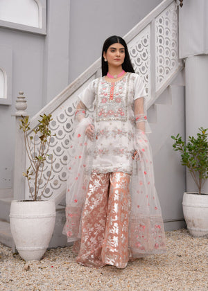 White Sharara for Women
