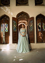 Ice blue Kurta Set for Women
