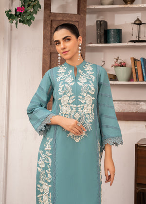 Turquoise Kurta Set for Women