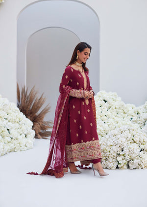 Maroon Unstitched for Women