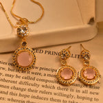 Pink Jewelry Set for Women