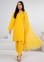 Yellow Kurta Set for Women