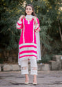 Shocking pink Kurta Set for Women