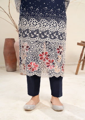Blue Kurta Set for Women