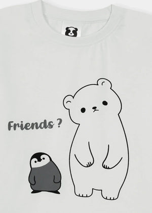 Pearl white T Shirt for Boy