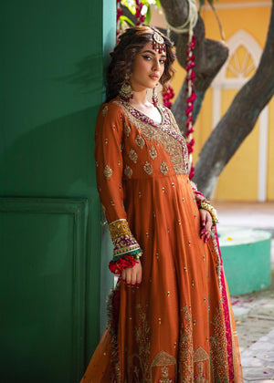 Orange Angrakha for Women