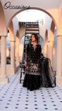 Black Gharara for Women