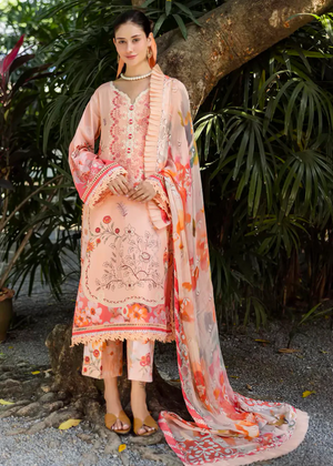 Peach pink Unstitched for Women
