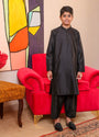 Black Kurta Set for Boy