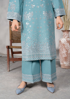 Powder blue Kurta Set for Women