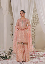 Pastel pink Gharara for Women