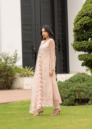 Pastel pink Kurta Set for Women