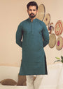 Green Kurta for Men