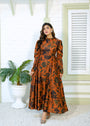 Rust orange Maxi for Women