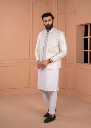 White Prince Coat for Men