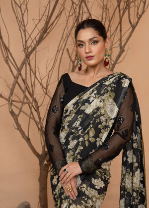 Black Saree for Women