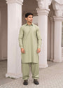 Mint green Shalwar Kameez for Men