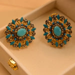 Sky blue Studs for Women