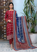Maroon Unstitched for Women