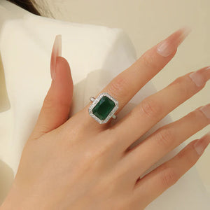 Emerald green Ring for Women