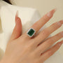 Emerald green Ring for Women
