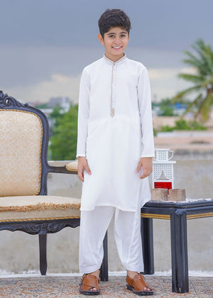 Off-white Kurta Set for Boy