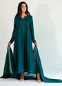 Green Kurta Set for Women