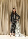 Black Kurta Set for Women