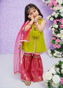 Green Gharara for Girl