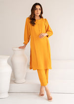 Mustard Kurta Set for Women