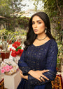 Navy blue Gown for Women
