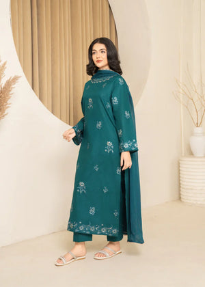 Bottle green Kurta Set for Women